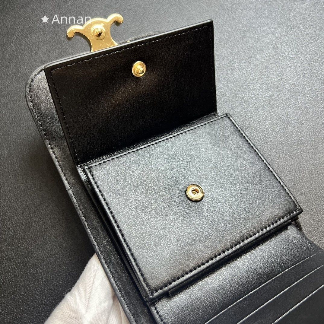 最終値下げ】 人気 CELINE セリーヌ ウォレット 折り財布 小銭入れ