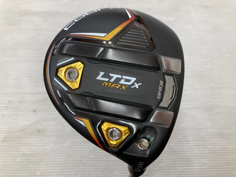 コブラ KING LTDx MAX Gold/Black 18.5度 SPEEDER NX for Cobra S