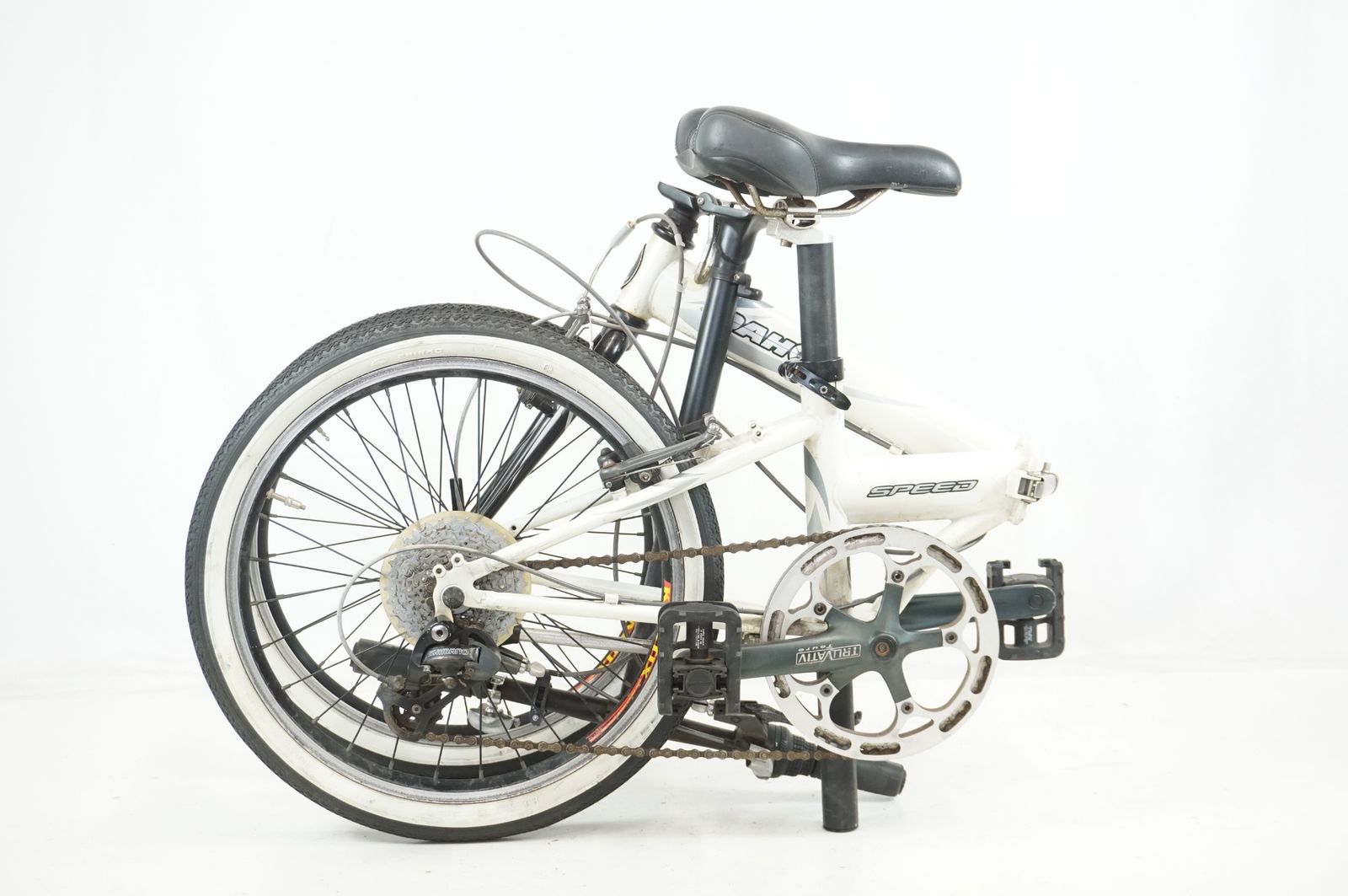 ジャンクDAHON 折りたたみ自転車 ジャンク DAHON SPEED P8 2004年モデル 折り畳み自転車 / バイチャリ