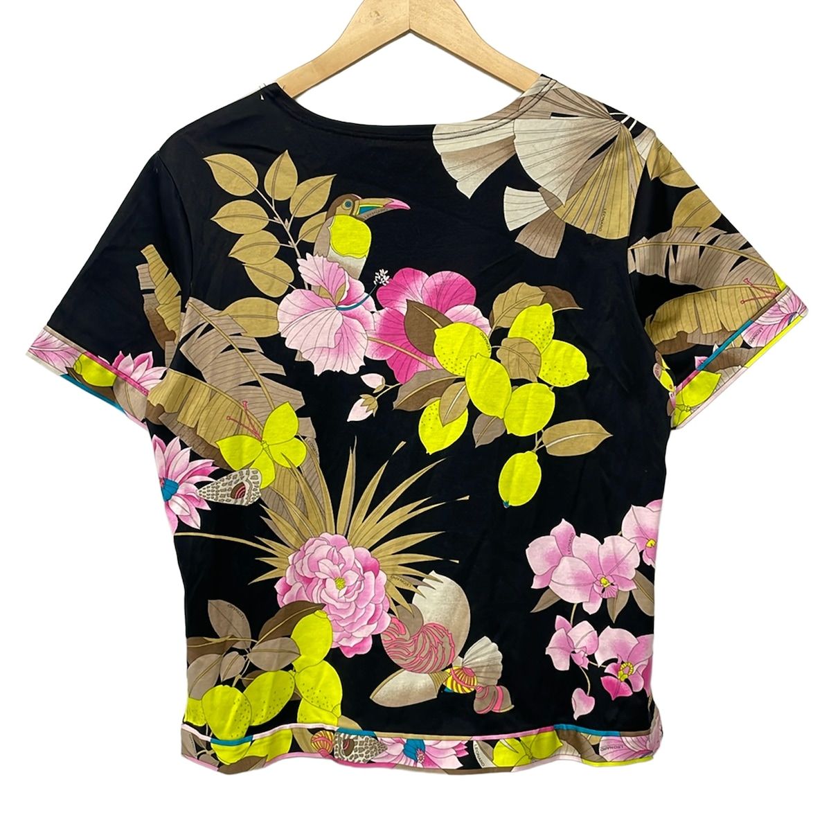 LEONARD(レオナール) 半袖Tシャツ サイズ44 L レディース美品 - 黒