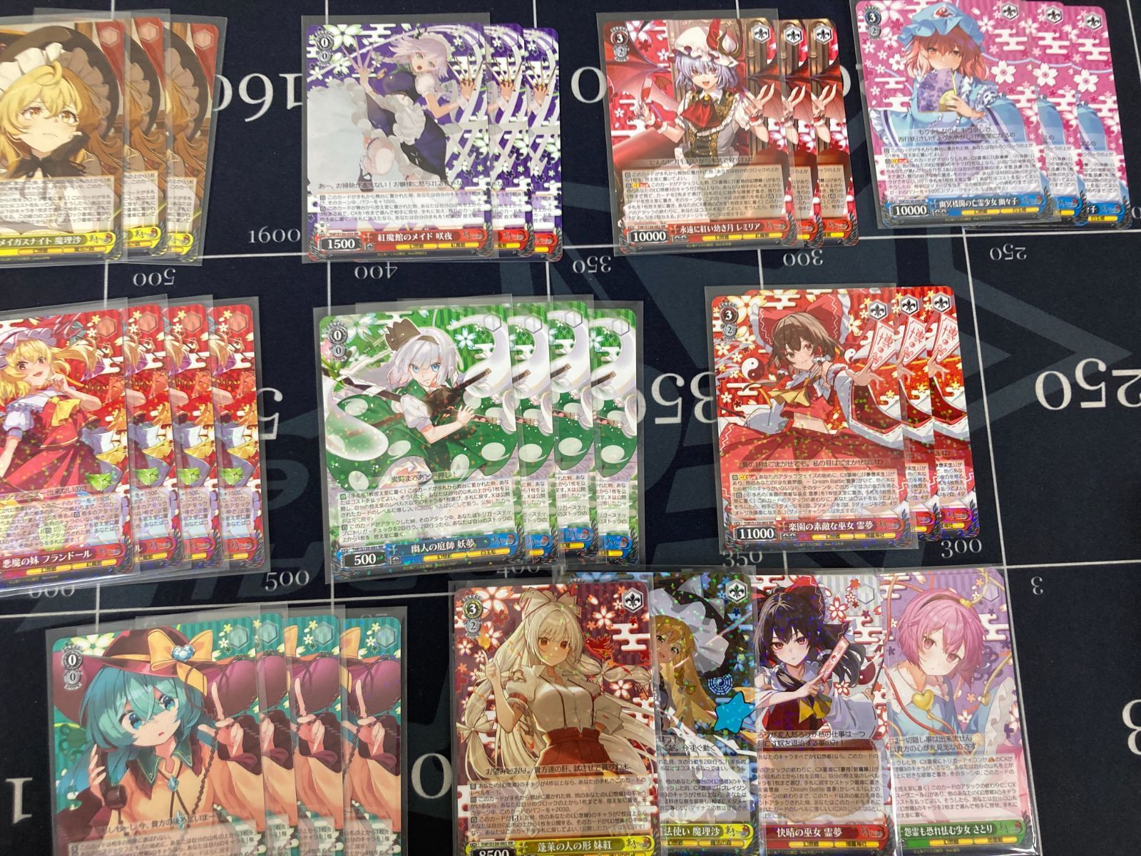 RR以下 セミ4コン まとめ売り フランドール こいし 魔理沙 霊夢 東方