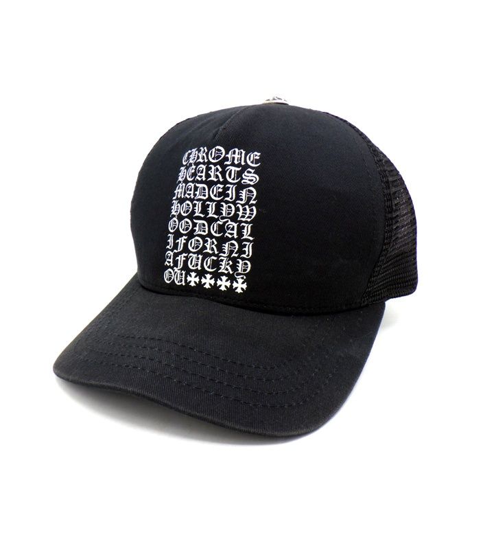 クロムハーツ CHROME HEARTS 【 TRUCKER CAP EYECHART 】 アイチャート