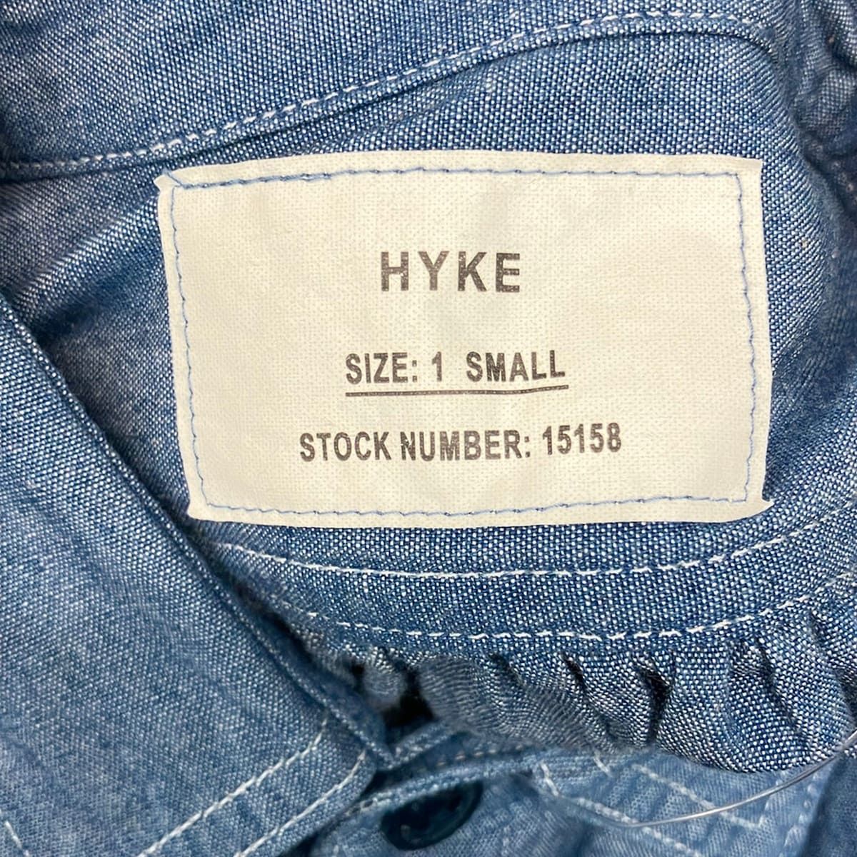HYKE(ハイク) 七分袖シャツブラウス サイズ1 SMALL レディース