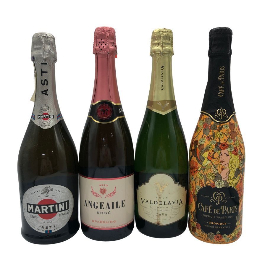 シャンパン 4本セット 750ml 12% 未開栓 - メルカリ