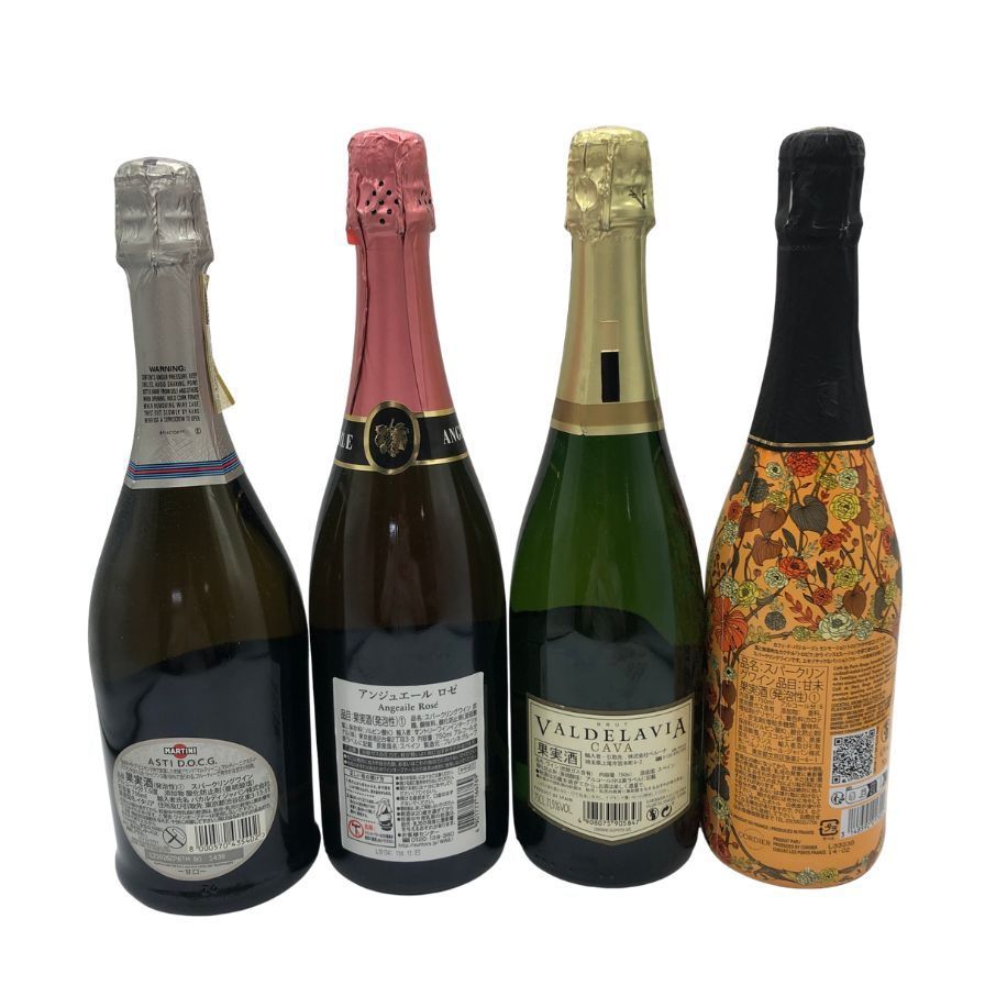 シャンパン 4本セット 750ml 12% 未開栓 - メルカリ