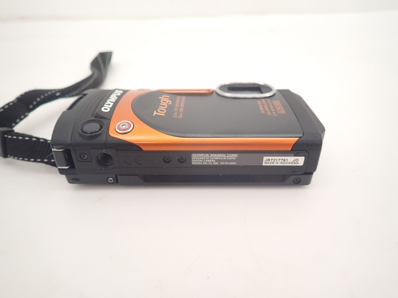 ∽ OLYMPUS オリンパス コンパクトデジタルカメラ TG-860 オレンジ