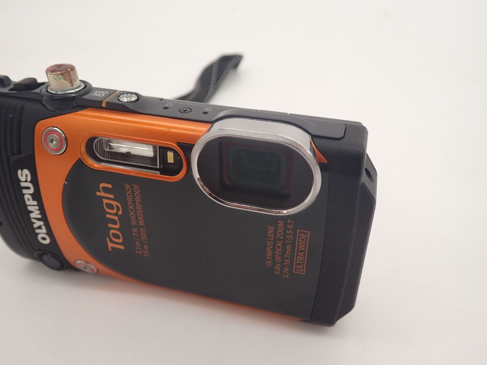 ∽ OLYMPUS オリンパス コンパクトデジタルカメラ TG-860 オレンジ