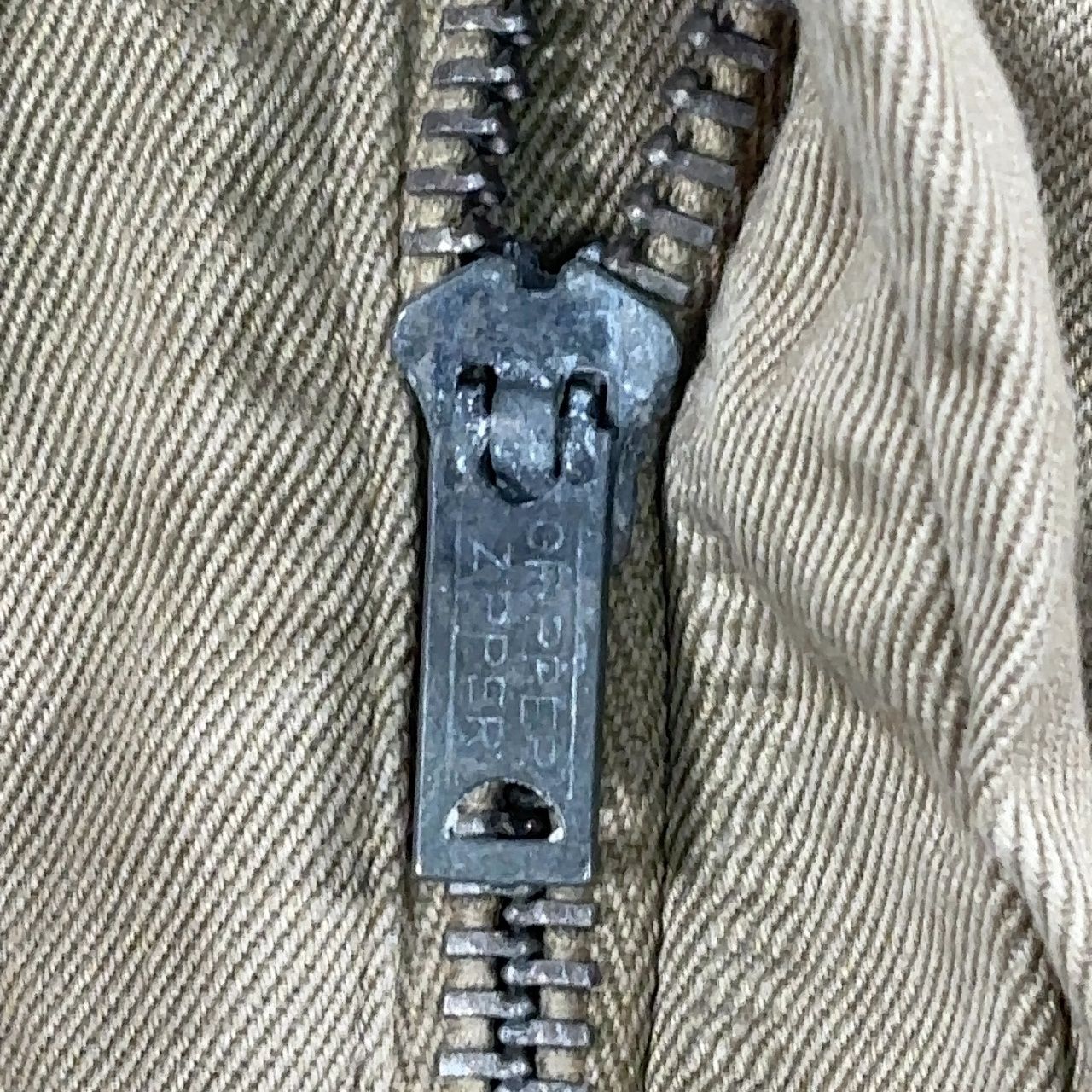 US ARMY 60's ユーエスアーミー チノトラウザース GRIPPER ZIPPER