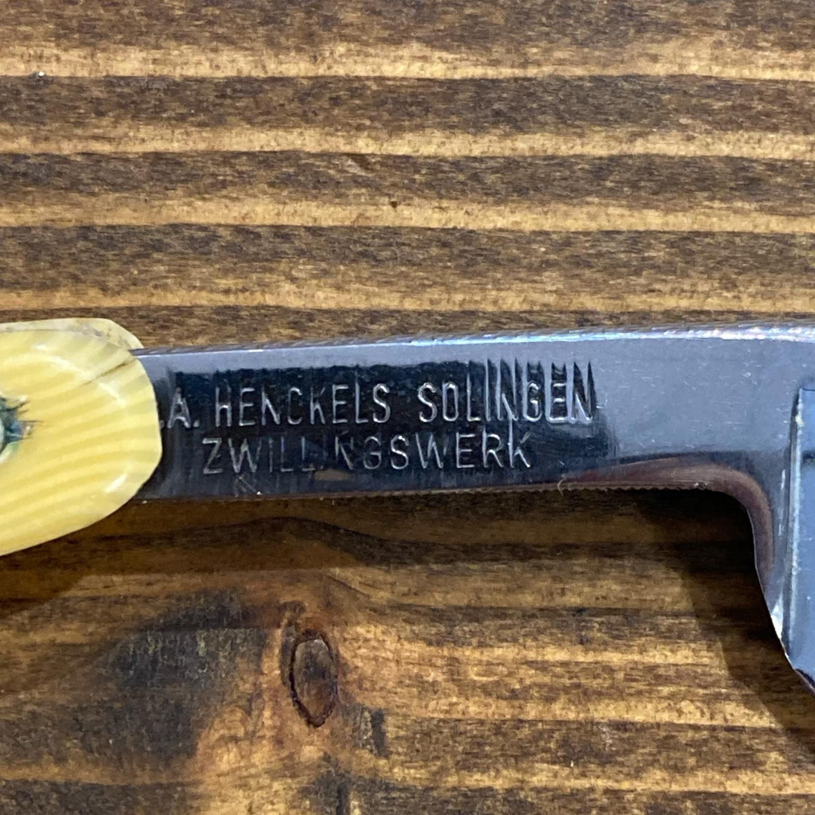 MP475) SOLINGEN Friodur 472 J.A.HENCKELS ZWILLINGSWERK 西洋