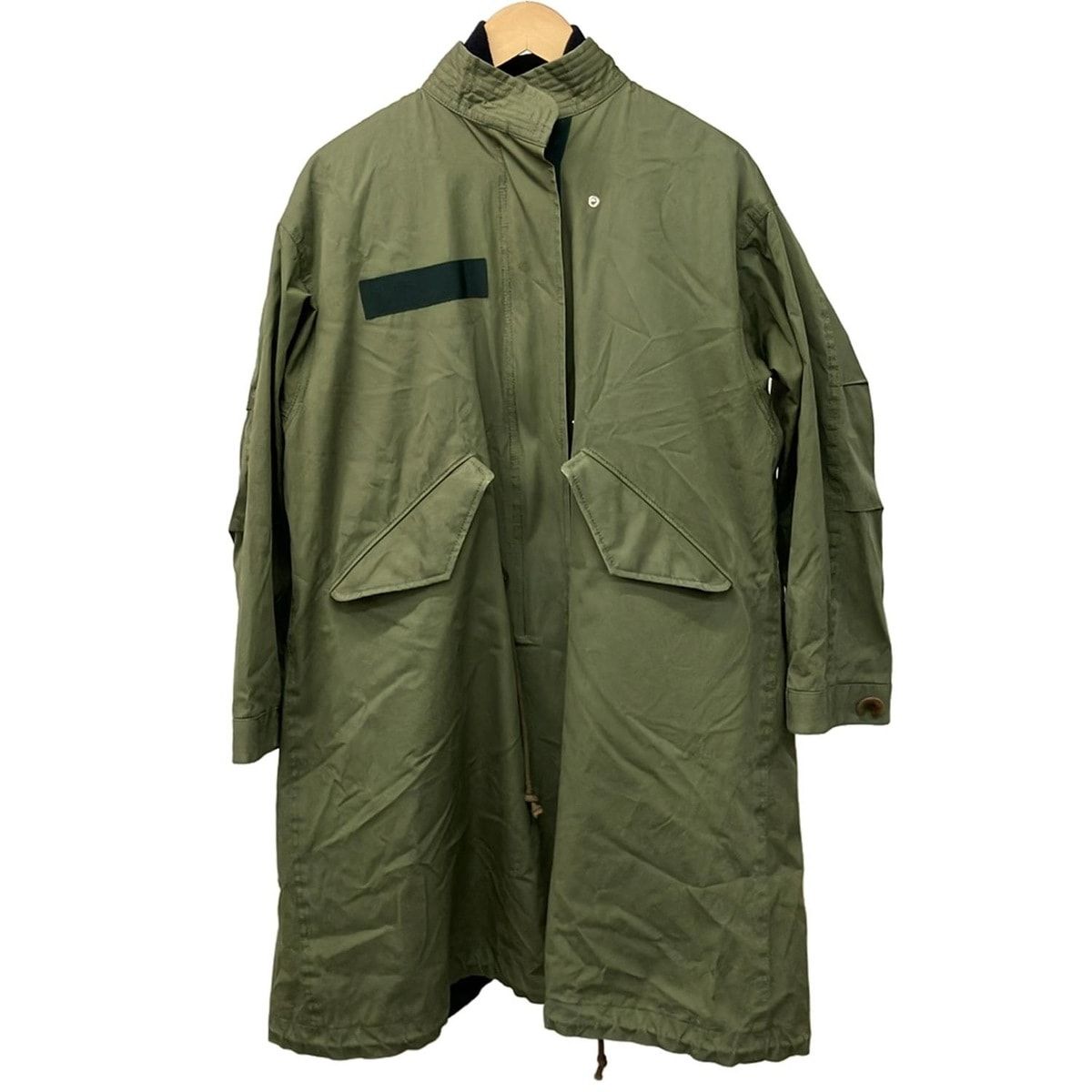 Sacai(サカイ) ダウンコート サイズ2 M レディース - 16-02775 カーキ