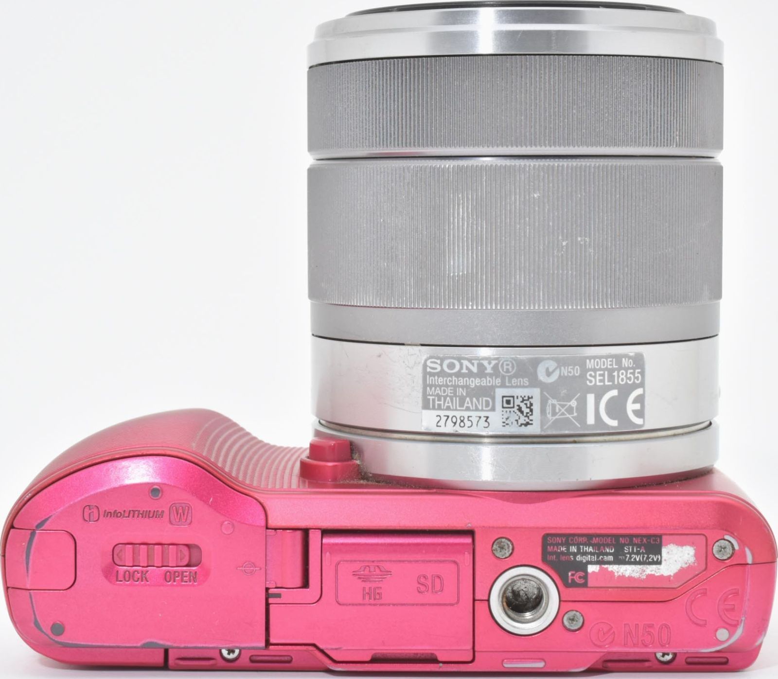 D07[7519]6 ソニー SONY α NEX-C3 ボディ 18-55mm レンズキット