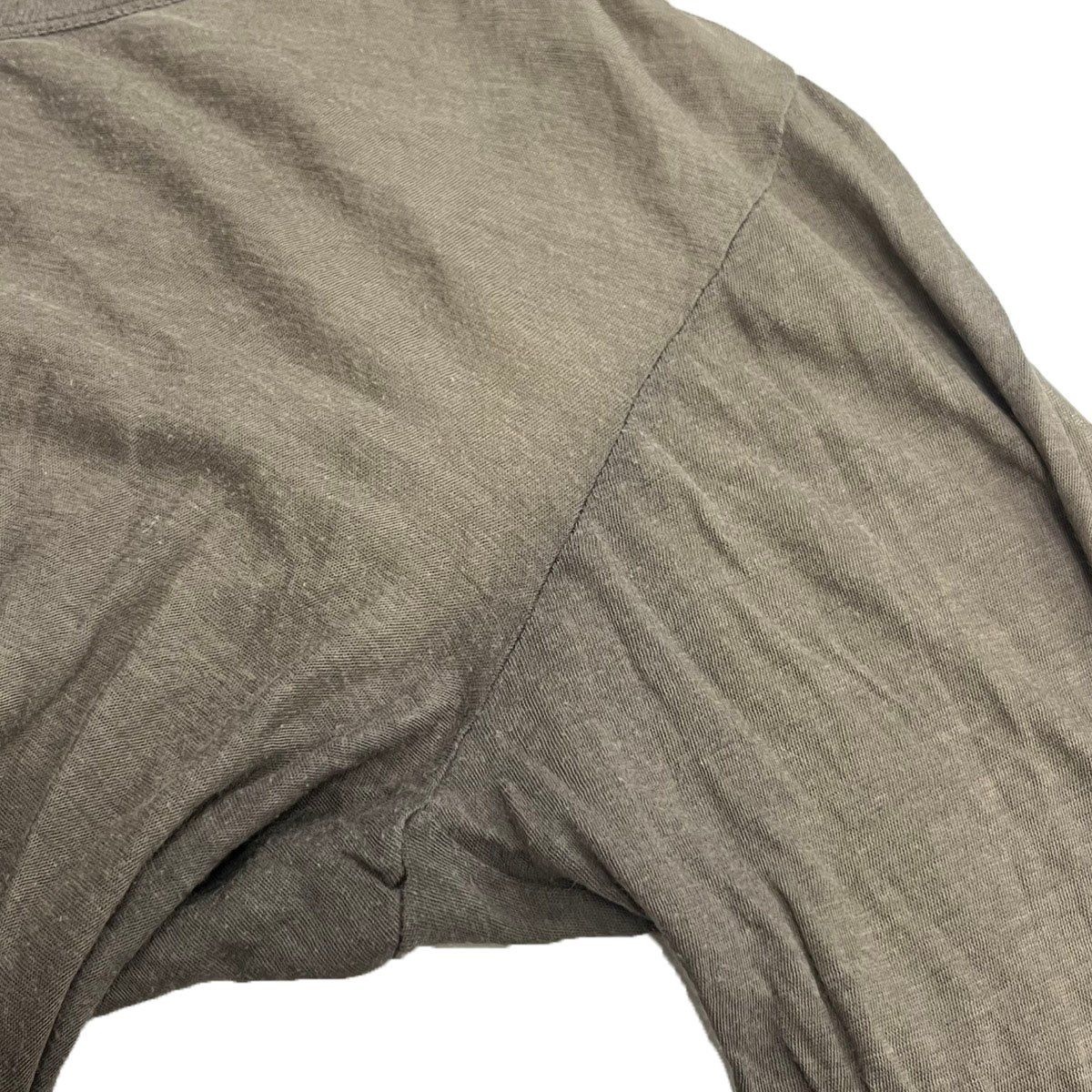 Rick Owens リックオウエンス 15SS ロングスリーブカットソー カーキ ｰ
