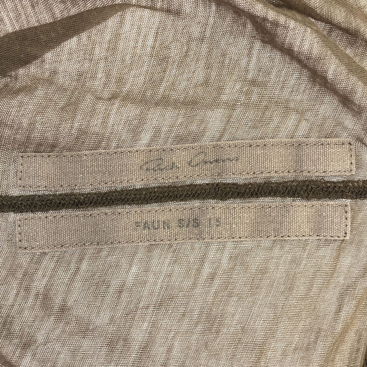 Rick Owens リックオウエンス 15SS ロングスリーブカットソー カーキ ｰ
