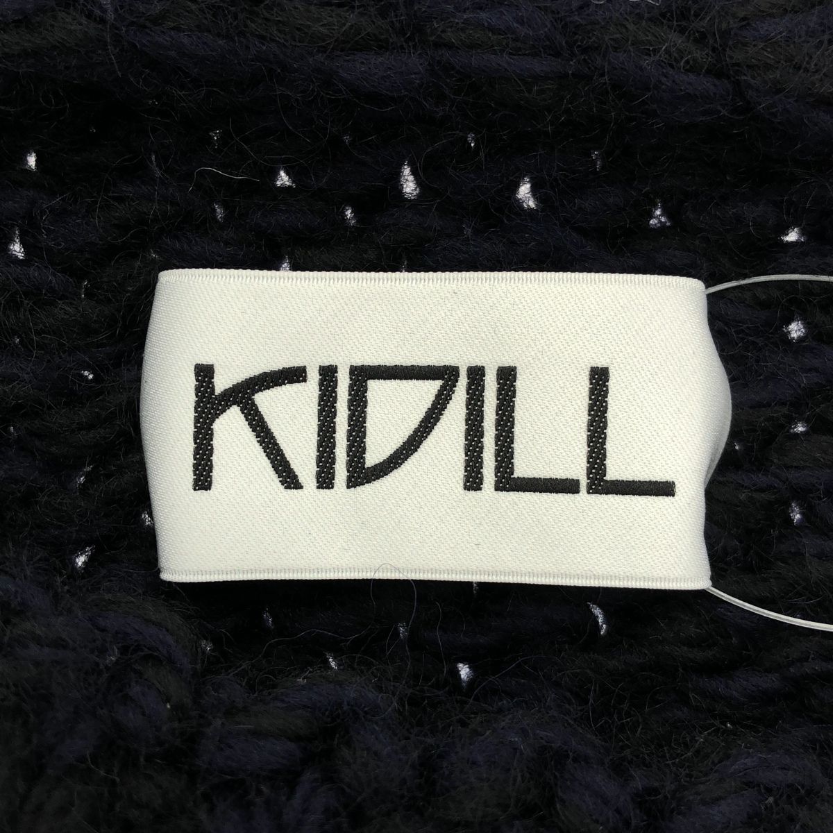KIDILL キディル SKULL SKATE KNIT HAND KNITTED SWEATER オーバー