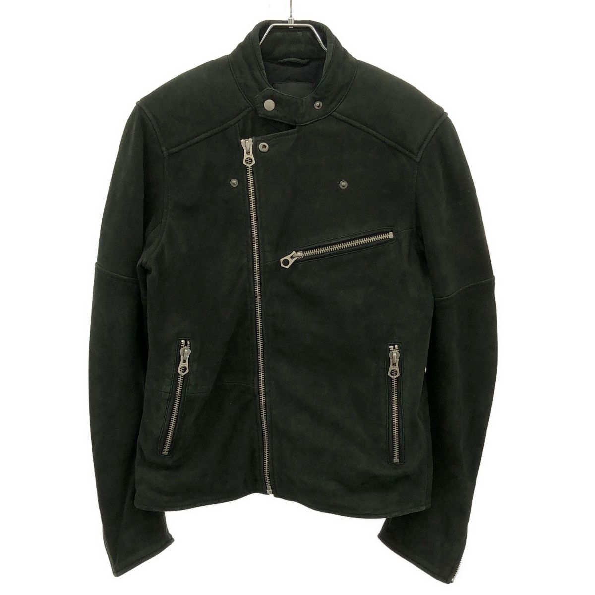 DENHAM デンハム RANCOR JKT ヌバック レザーライダースジャケット 