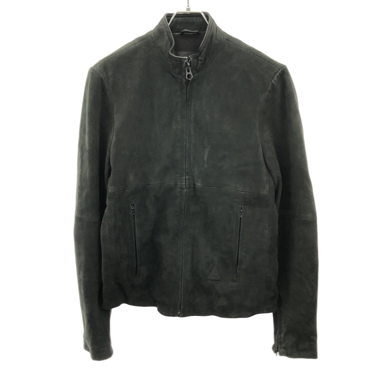 DENHAM デンハム RYBACK JACKET SMS ヌバックレザージャケット  ブラック S DENHAM デンハム RYBACK JACKET SMS ヌバックレザージャケット