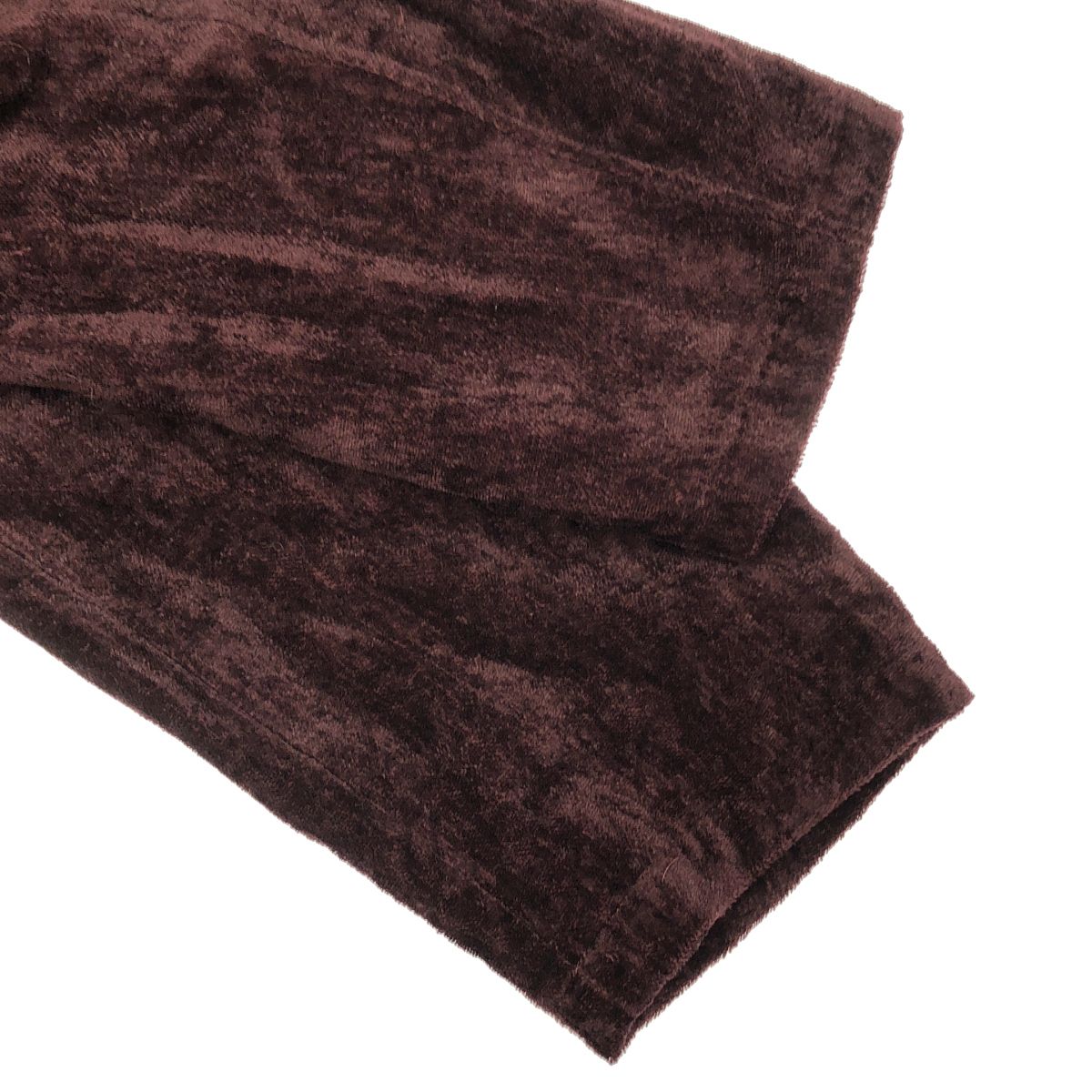 INSCRIRE アンスクリア 24AW Velvet kung fu shirt ベルベット