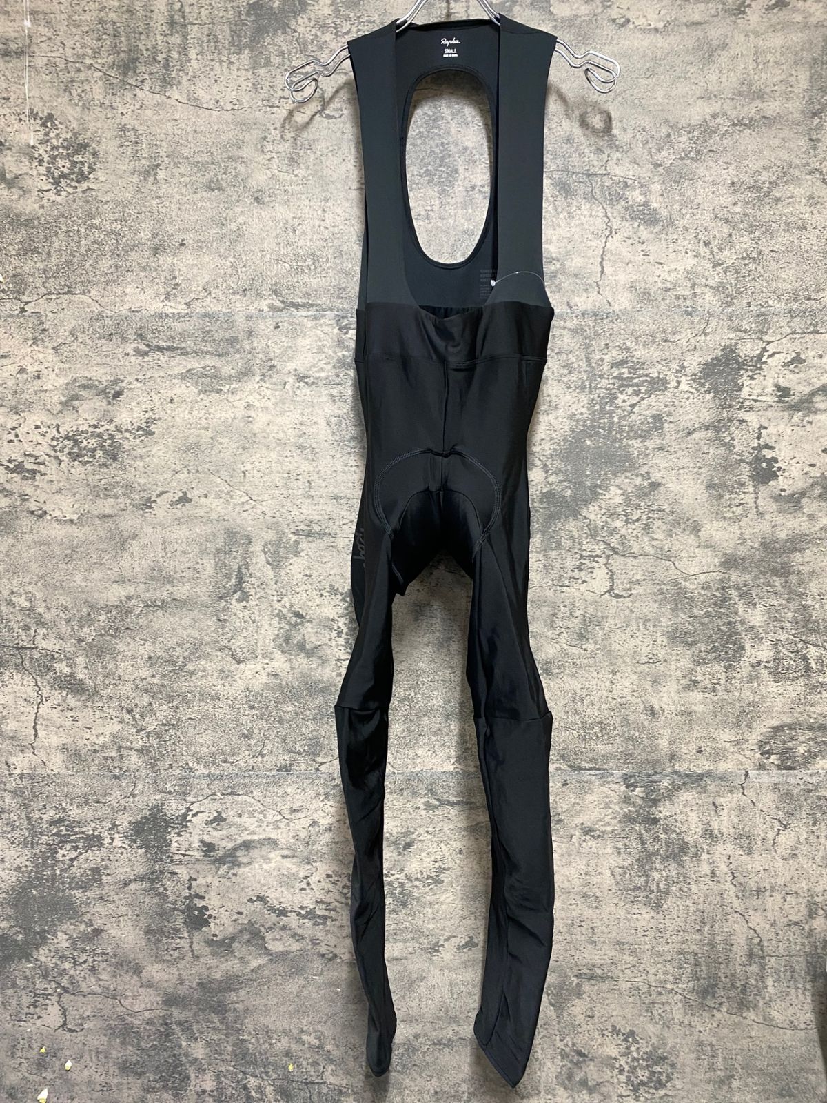 KI816 ラファ Rapha MEN'S CORE WINTER TIGHTS WITH PAD ビブタイツ 黒 S 裏起毛