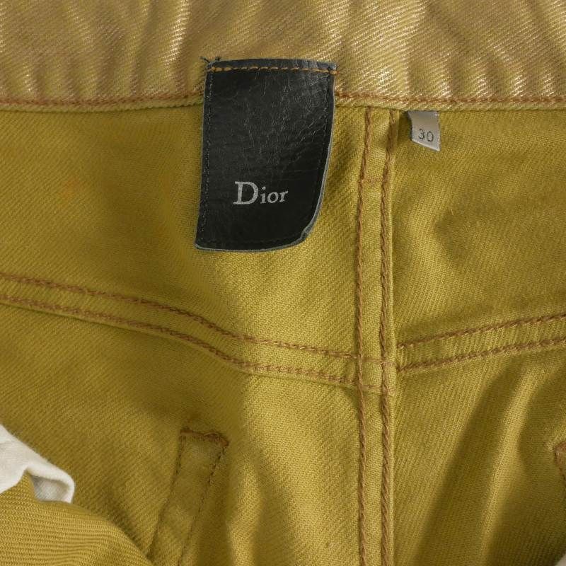 ディオールオム Dior HOMME 09SS クリス期 コーティングデニムパンツ