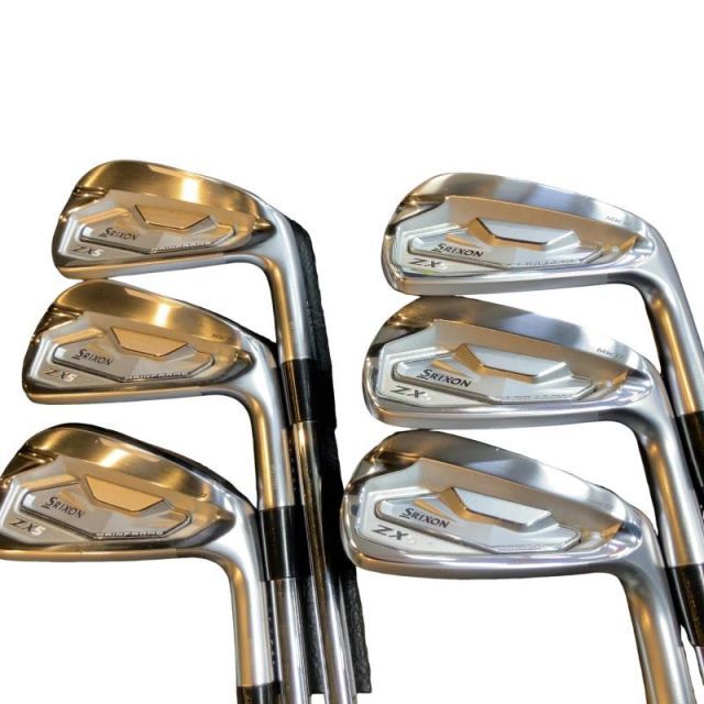 中古】 ダンロップ SRIXON ZX5 Mk II 6S アイアンセット IR リシャフト