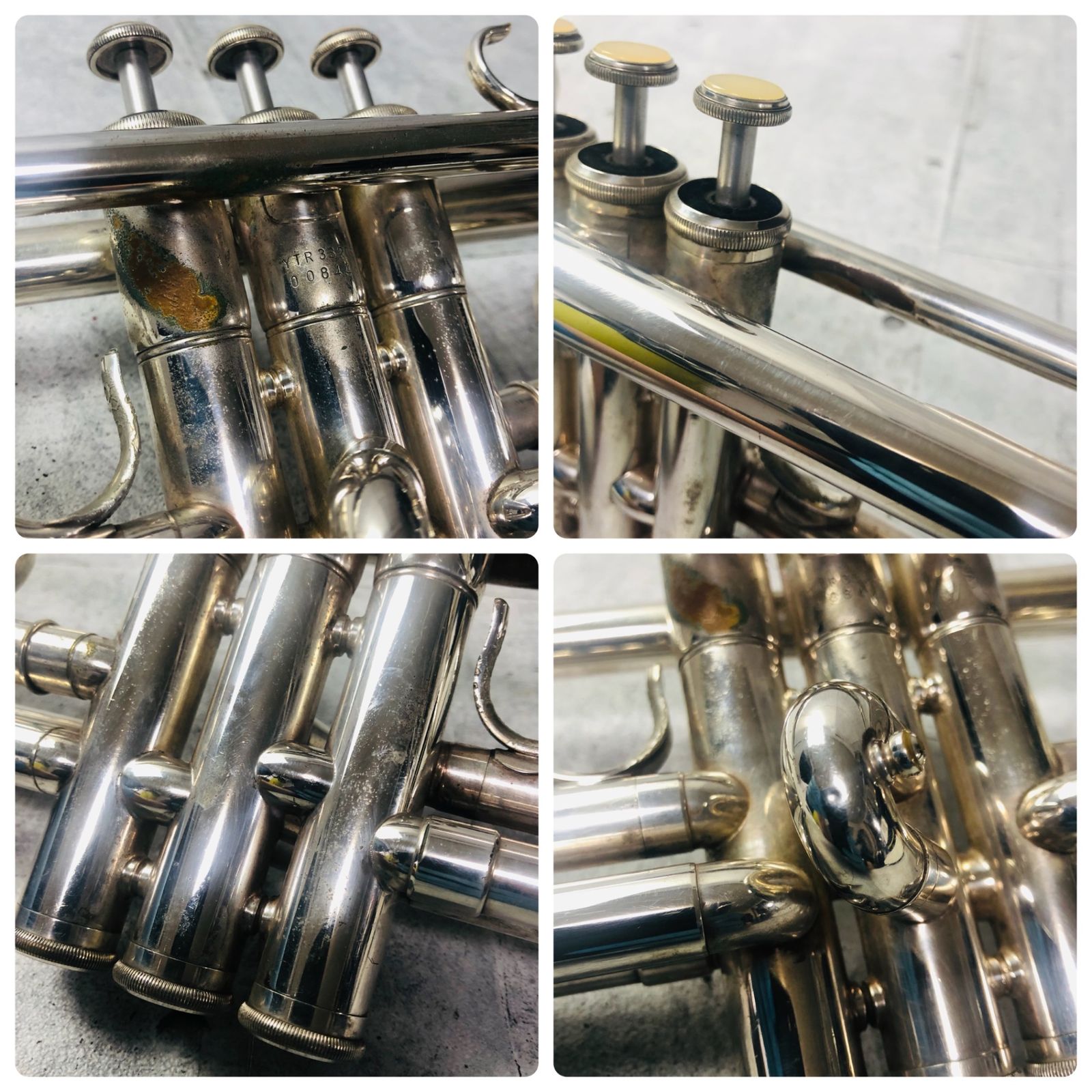 YAMAHA ヤマハ YTR3320S 008449 トランペット マウスピース 入門