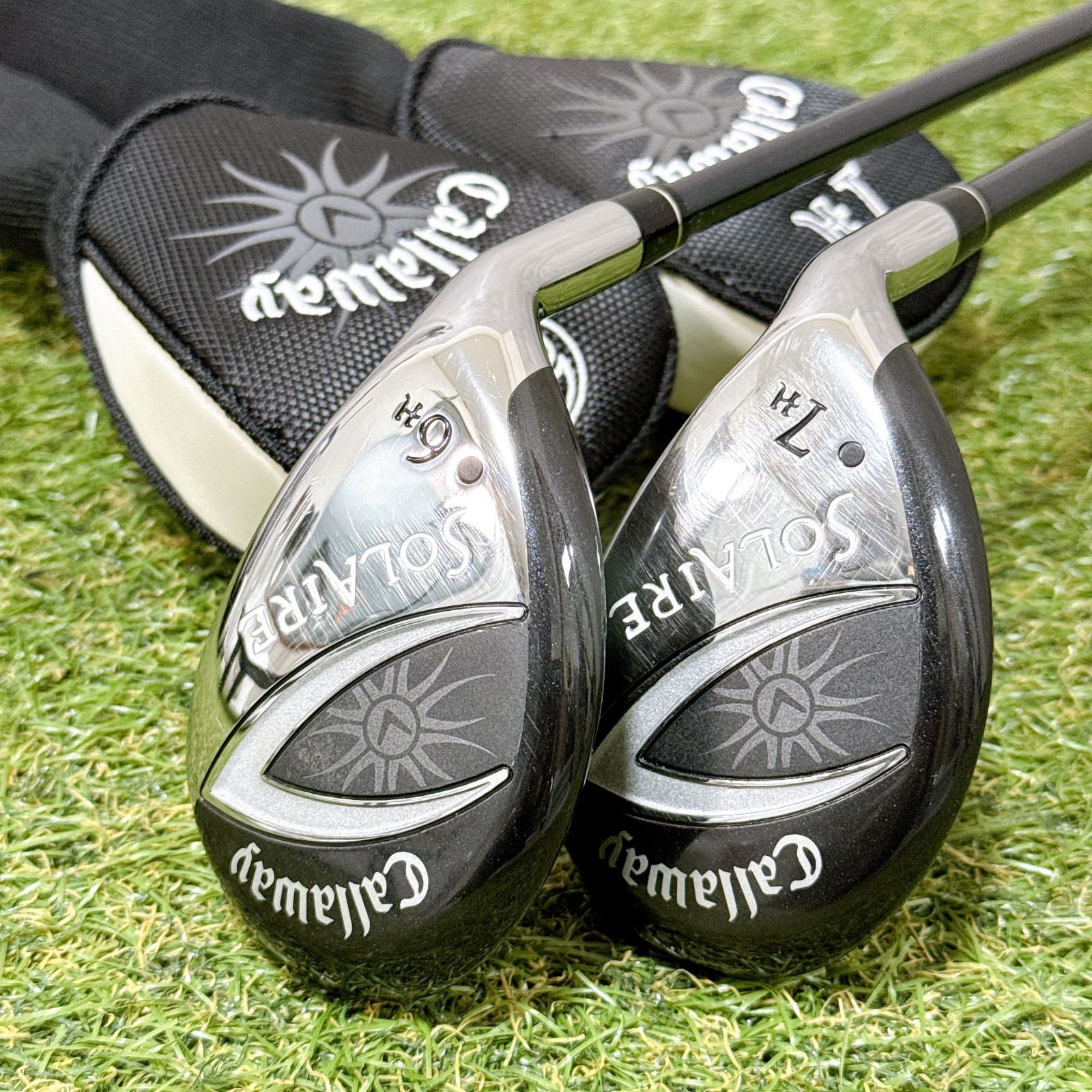 新品グリップ キャロウェイ ソレイル Callaway Solaire ユーティリティ 6H 7H レディース 右利き フレックスL【K966】