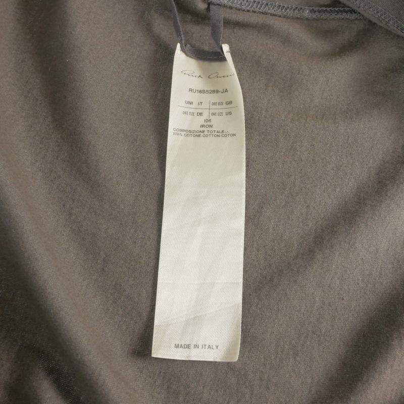 リックオウエンス Rick Owens 18SS SL LUPETTO ノースリーブ Tシャツ
