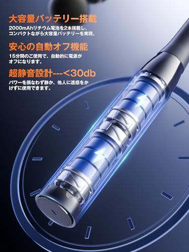 (最強の筋膜リリースガン 極限の全身解放) ハンディガン パワフル 10mm振幅 背中まで届く リリースガン (革新に無段変速 伸縮ハンドル) LIHILIS筋膜ガン Type-C急速充電 4000mAh大容量 静音 筋膜リラックス 全身リフ 424ac40e (最強の筋膜リリースガン 極限の全身解放) ハンディガン パワフル 10mm振幅 背中まで届く リリースガン (革新に無段変速 伸縮ハンドル) LIHILIS筋膜ガン Type-C急速充電 4000mAh大容量 静音 筋膜リラックス 全身リフ 424ac40e