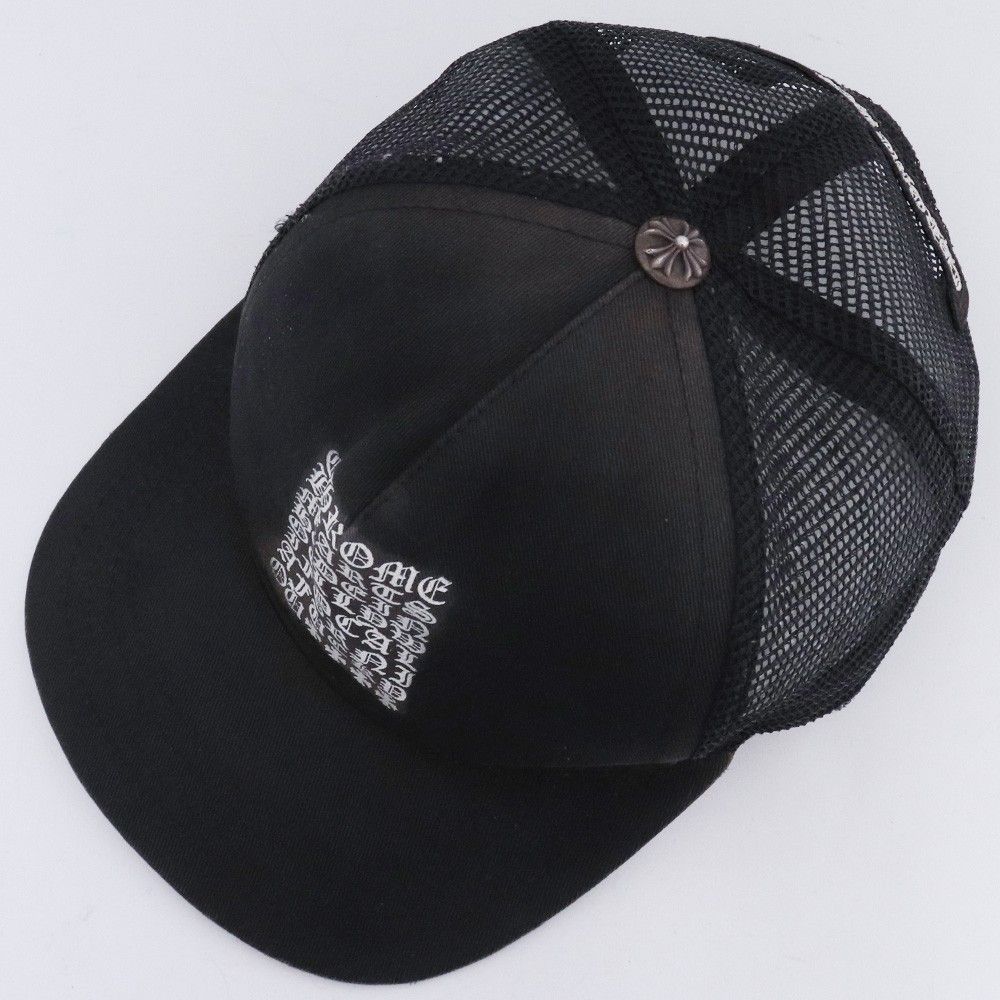 CHROME HEARTS アイチャート トラッカーキャップ ブラック - メルカリ