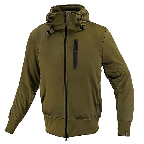 [KOMINE] バイク用 ジャケット JK-6044 プロテクトKVパーカ Olive 3XL 07-6044 メンズ オリーブt 4fa1bd9c