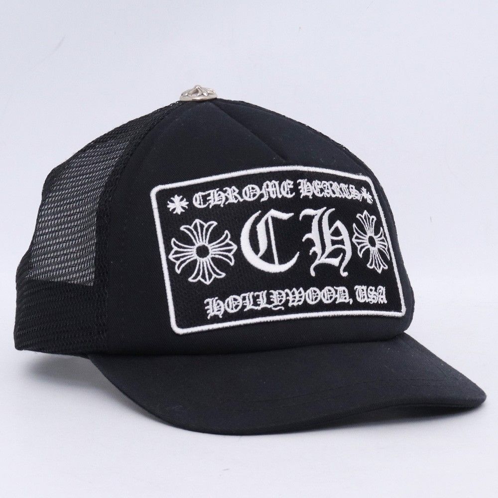 CHROME HEARTS キッズ CH トラッカーキャップ ブラック - メルカリ