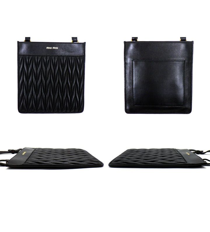 ミュウミュウ MIUMIU 【 5ZH018 】 マテラッセ ポシェット ショルダー