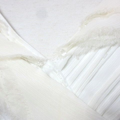 タダシショージ TADASHI SHOJI ワンピース ひざ丈 ノースリーブ フリル