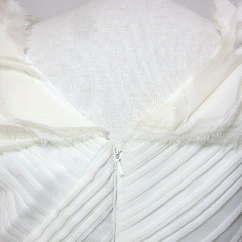 タダシショージ TADASHI SHOJI ワンピース ひざ丈 ノースリーブ フリル