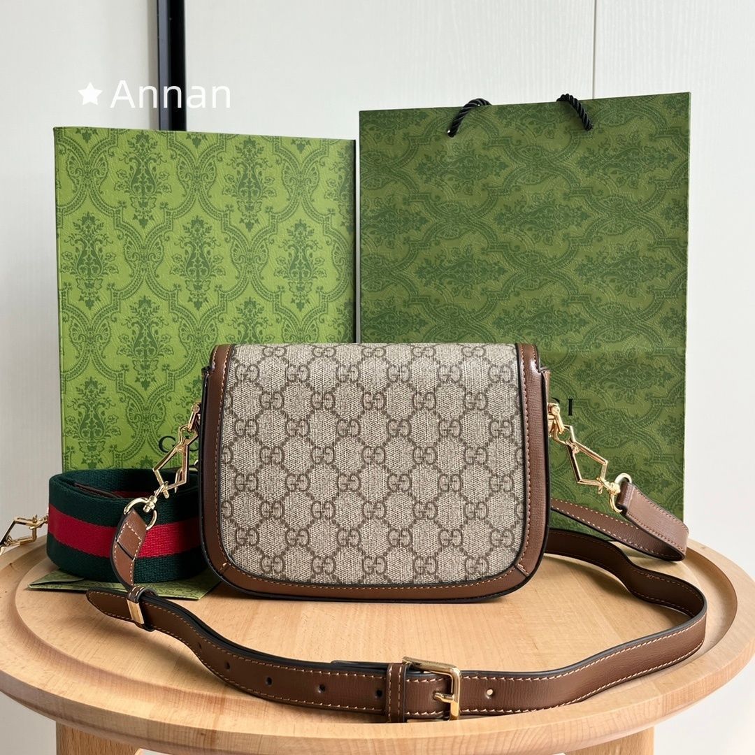 限定 新品未使用品 本日限定！GUCCI ショルダーバッグ〔グッチ ホース