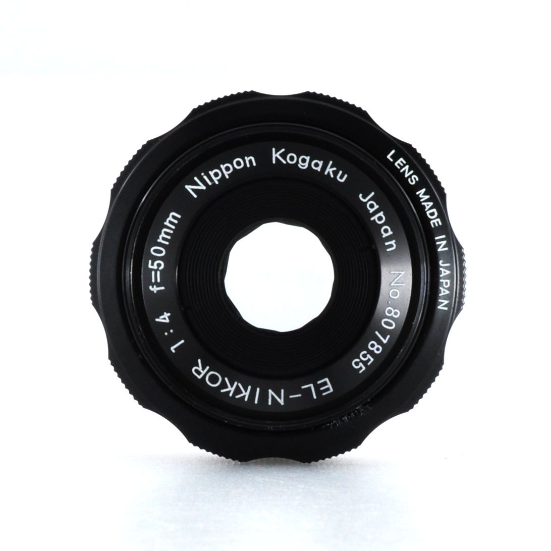 ニコン】Nikon EL-NIKKOR 50mm F4 Nippon Kogaku 引き伸ばしレンズ