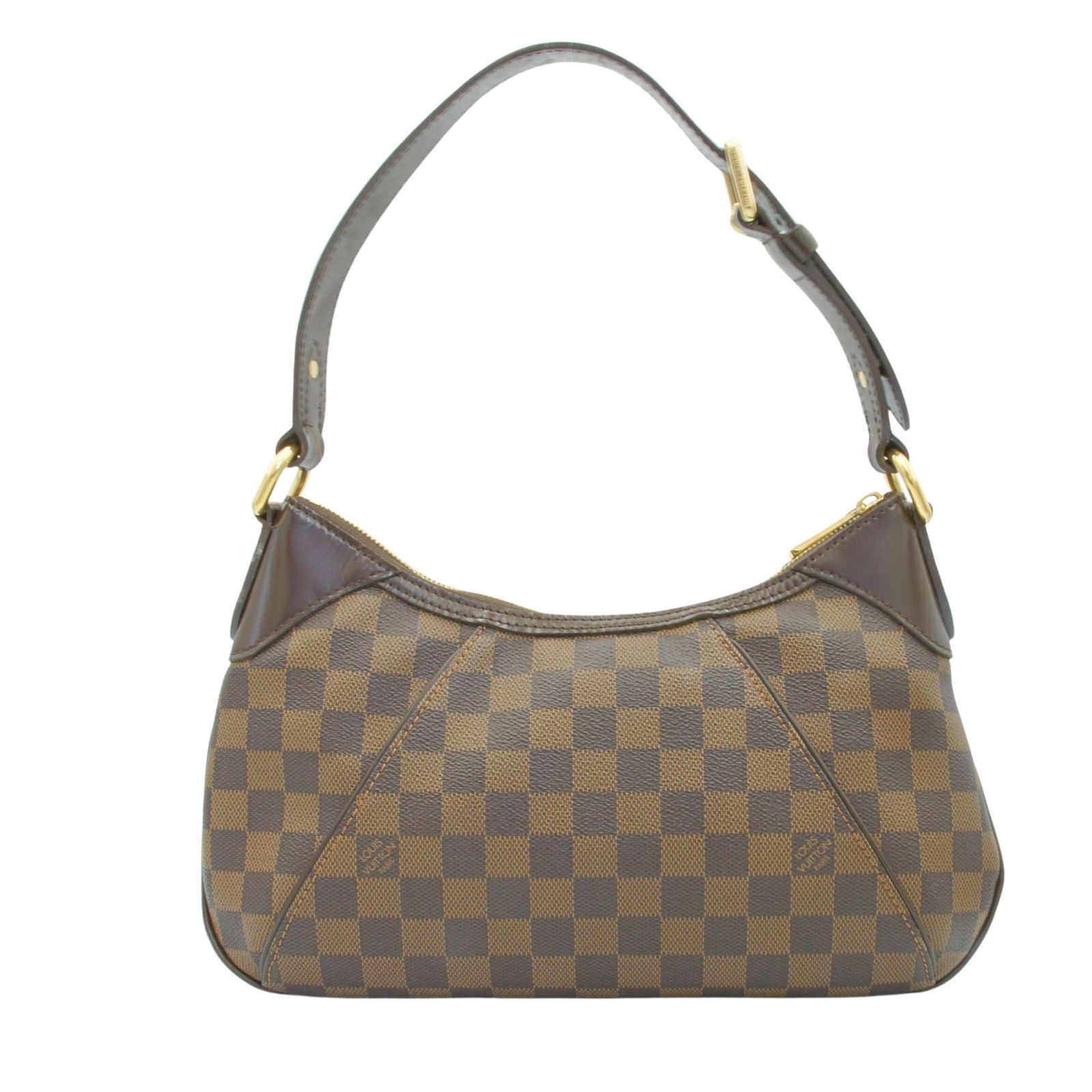 中古】LOUIS VUITTON ルイヴィトン テムズPM レディース ブラウン 茶