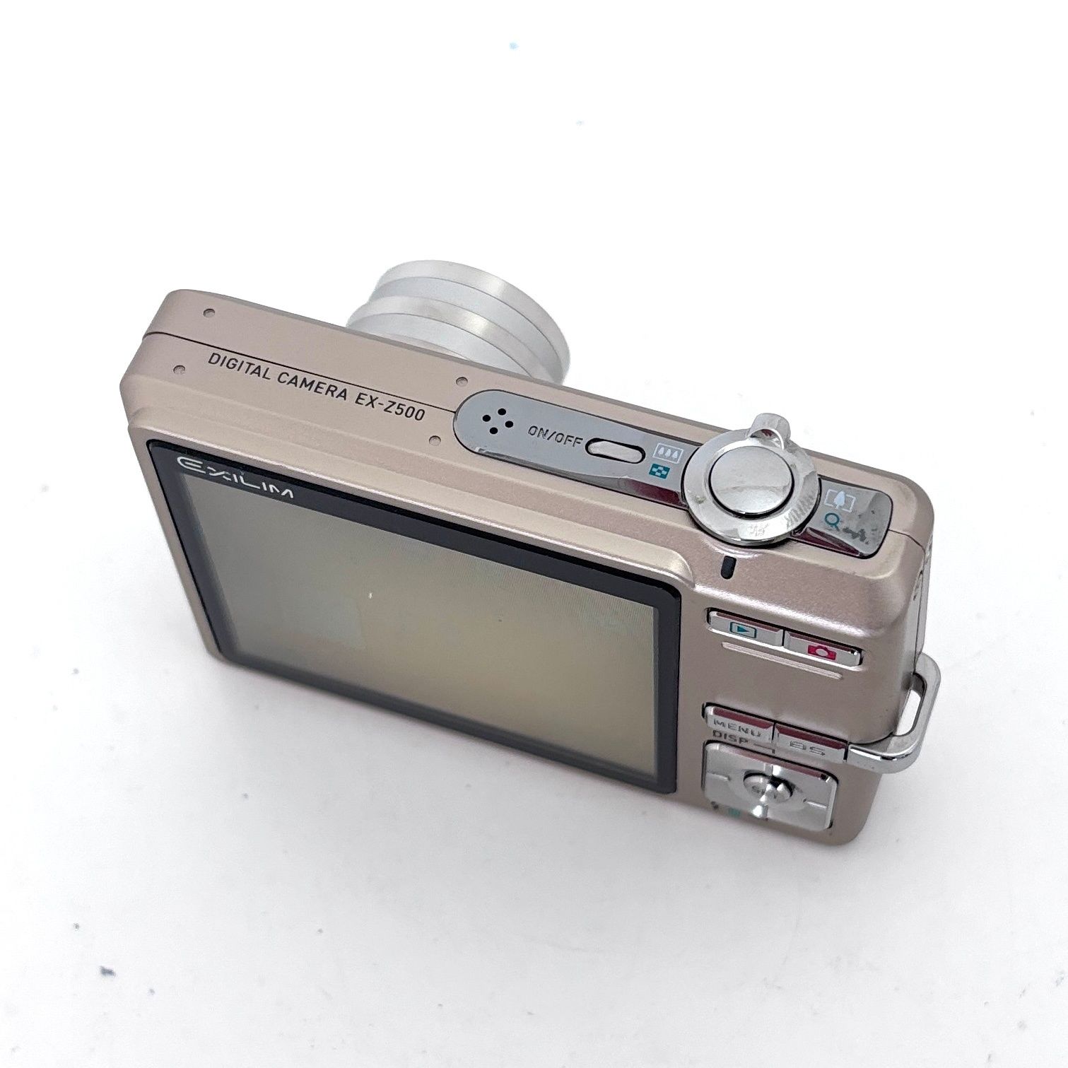 カシオ】CASIO EXILIM EX-Z500 ゴールド デジタルカメラ +バッテリー +
