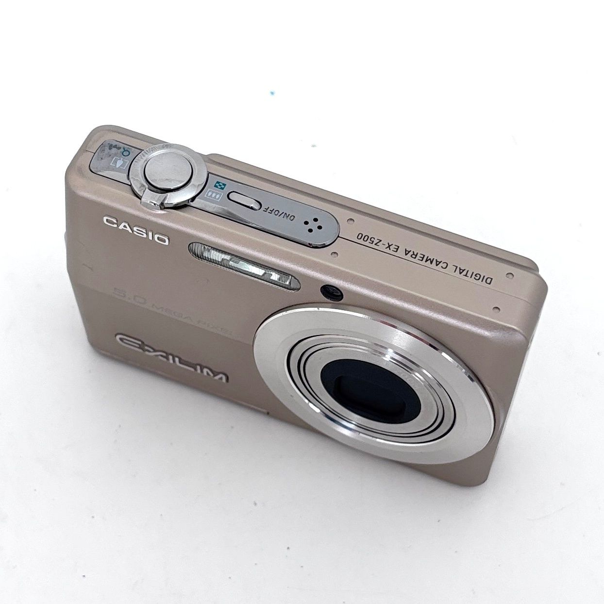 カシオ】CASIO EXILIM EX-Z500 ゴールド デジタルカメラ +バッテリー +