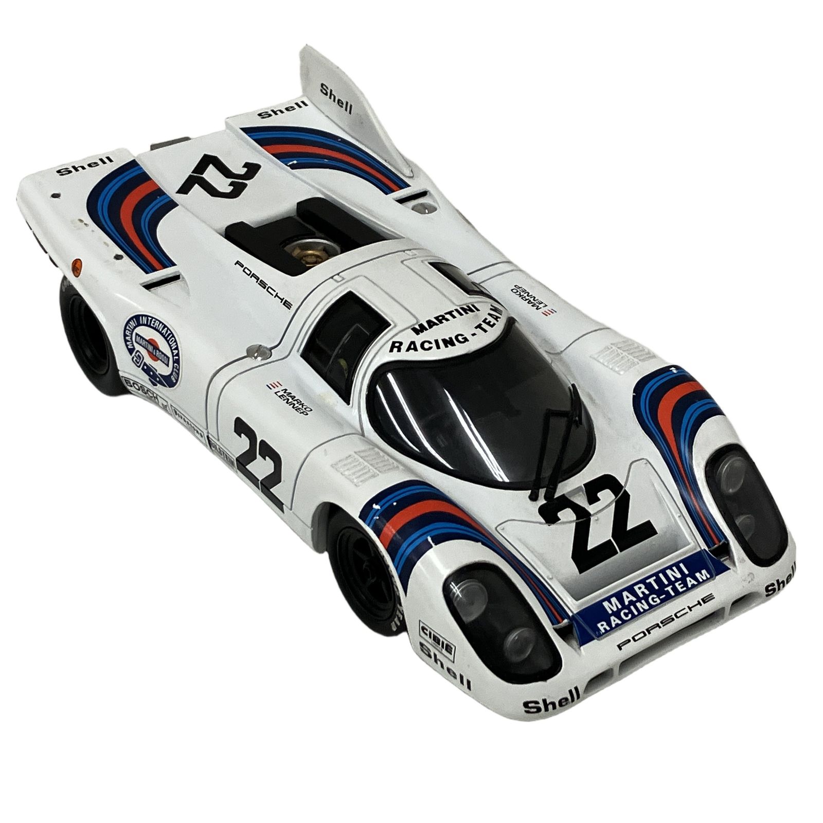 UNIVERSAL HOBBIES PORSCHE 917 1/18 ポルシェ ミニカー 22-MARTINI
