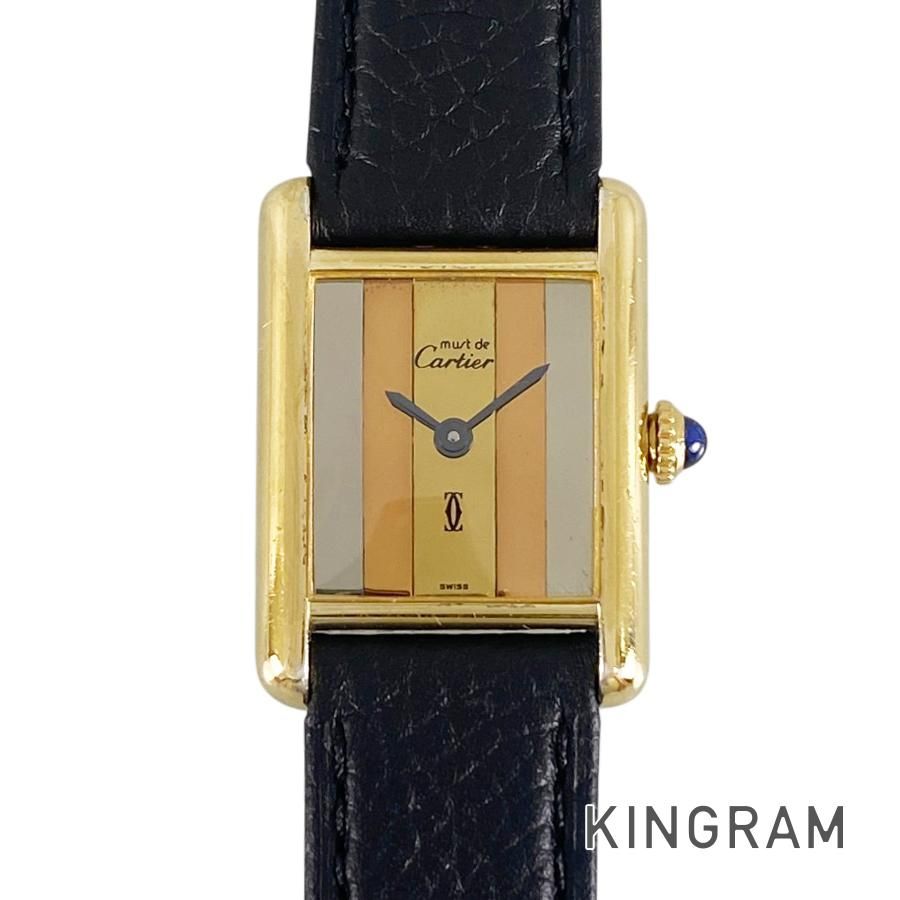 カルティエ Cartier タンク ヴェルメイユ SM 2972313 Sv925 クォーツ