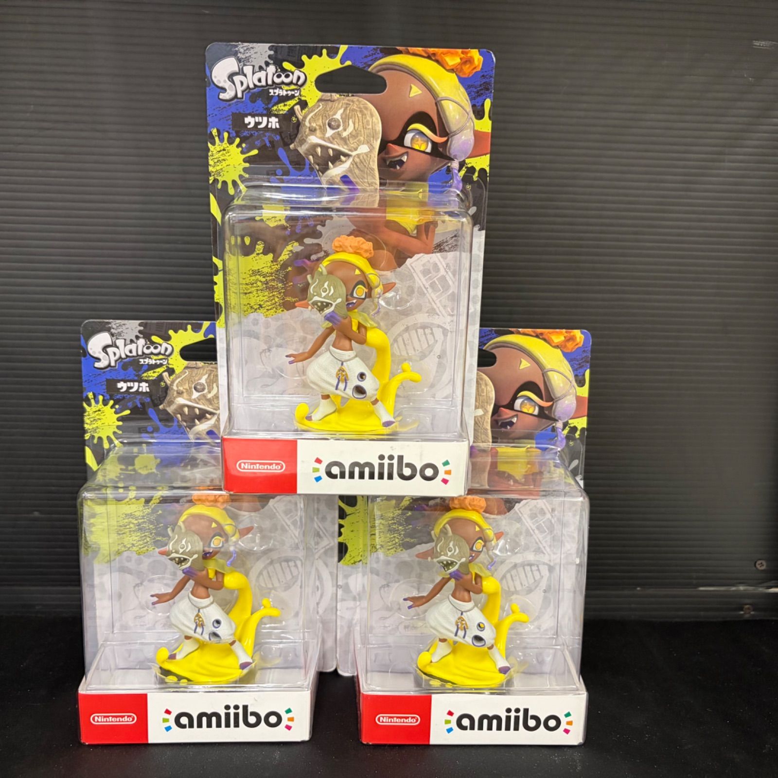 新品未開封 amiibo すりみ連合 ウツホのみ 3体セット - メルカリ