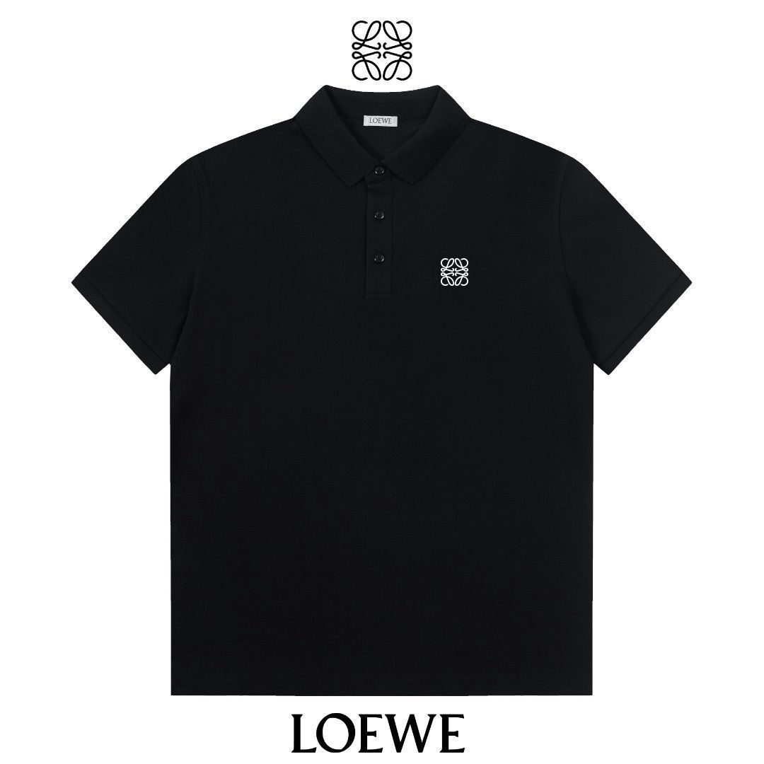 限界価格 新型新品 タグ付 LOEWE ロエベ ポロシャツ 半袖シャツ POLO メンズ レディース ユニセックス カジュアル