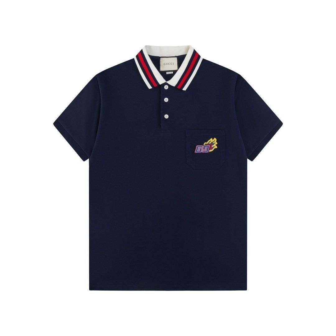 新品 希少 超美品 新品 タグ付 GUCCI グッチ ポロシャツ 半袖シャツ POLO メンズ レディース ユニセックス カジュアル
