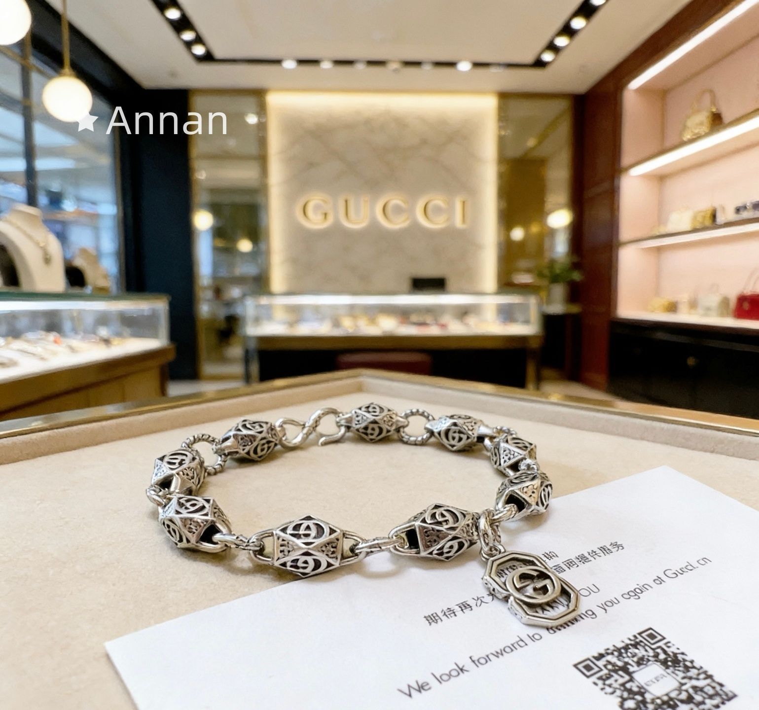 人気 超美品新品 GUCCI グッチ ガブレスレット バングル リストバンド
