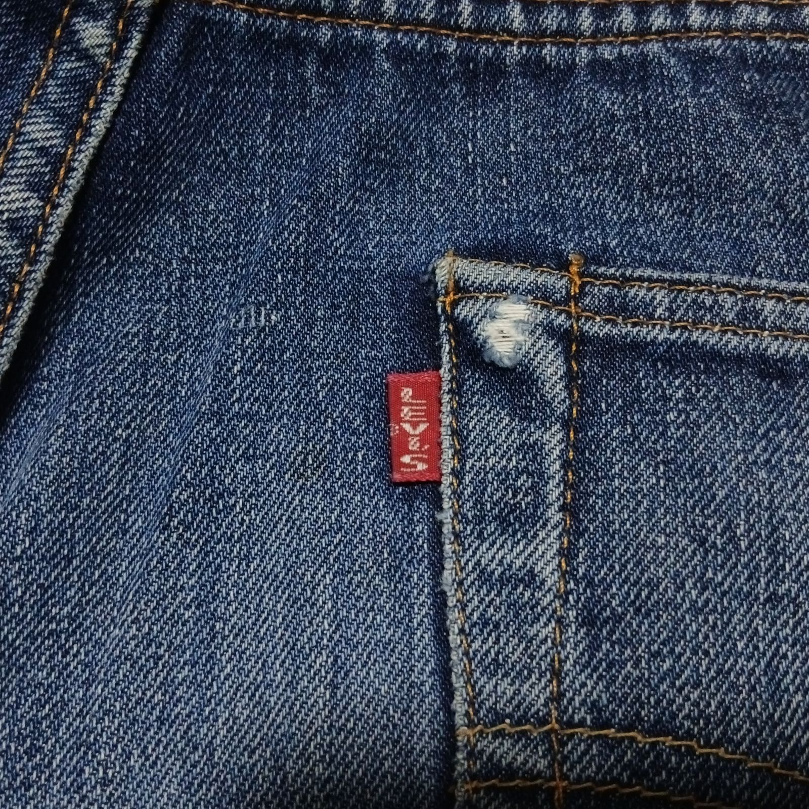 W36】 超雰囲気 バレンシア製 98年 LEVI'S 501XX 1955 BIG E ヒゲ 555