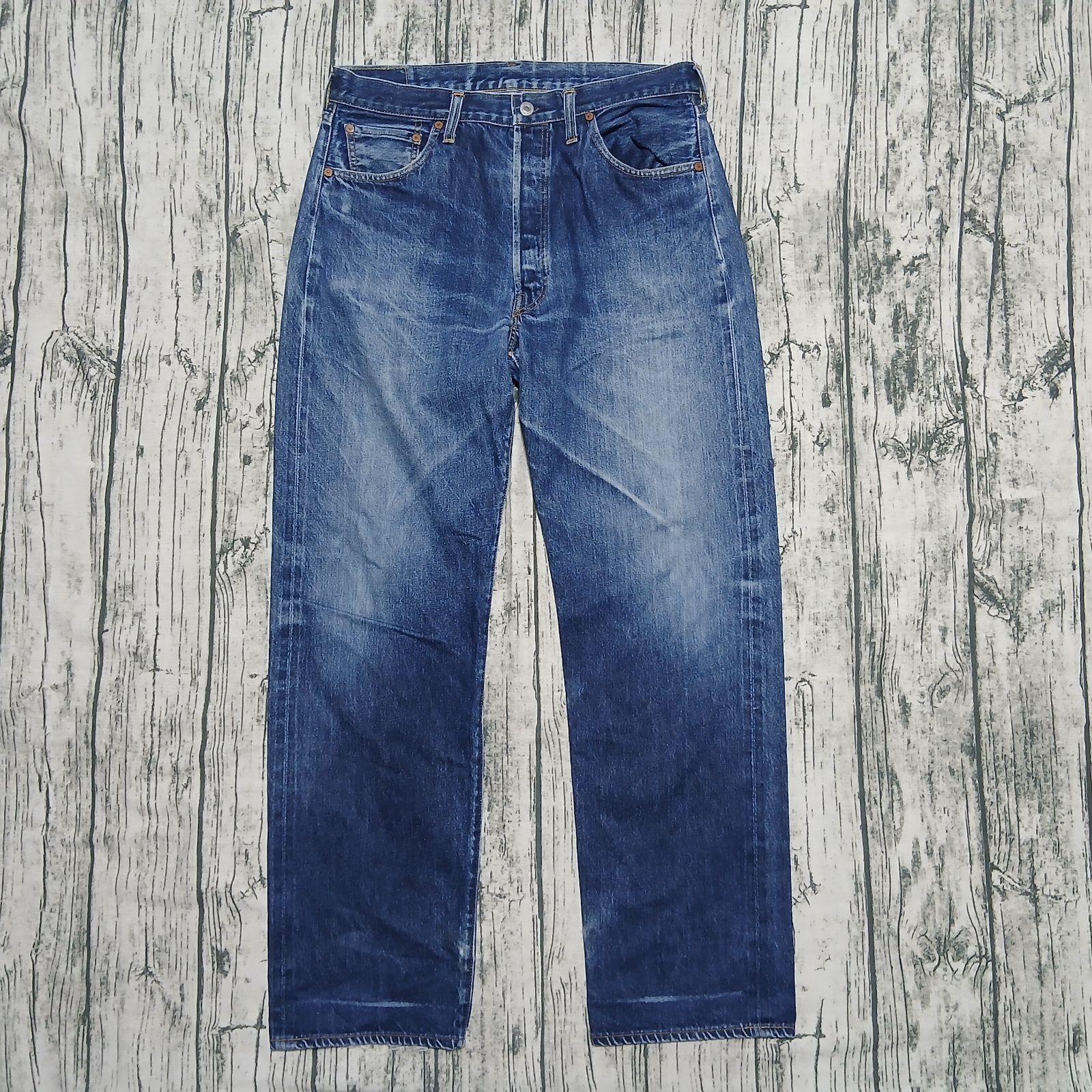 W36】 超雰囲気 バレンシア製 98年 LEVI'S 501XX 1955 BIG E ヒゲ 555