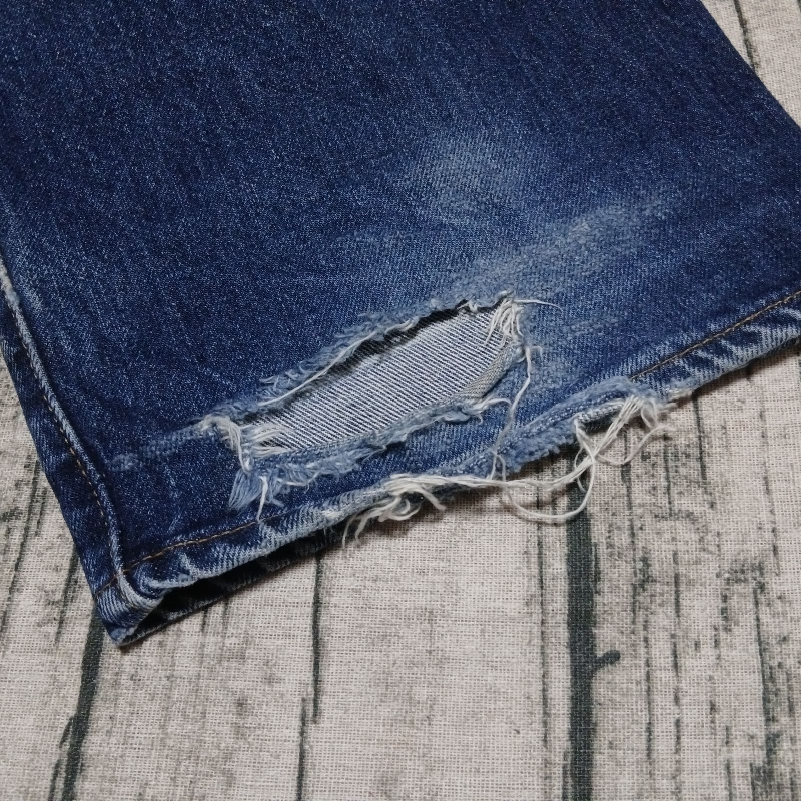 W36】 超雰囲気 バレンシア製 98年 LEVI'S 501XX 1955 BIG E ヒゲ 555