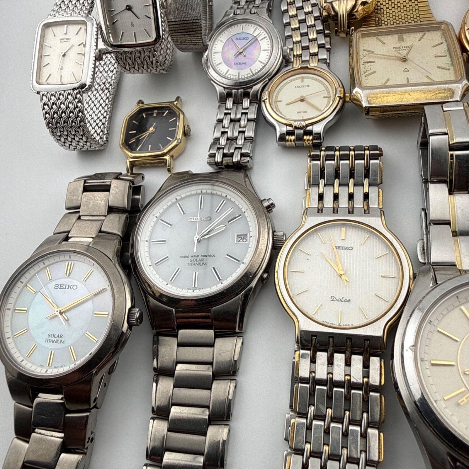 腕時計　ジャンク品　まとめ売り　SEIKO CITIZEN QUARTZ など SEIKO セイコー まとめ セット メンズ レディース 腕時計 ジャンク