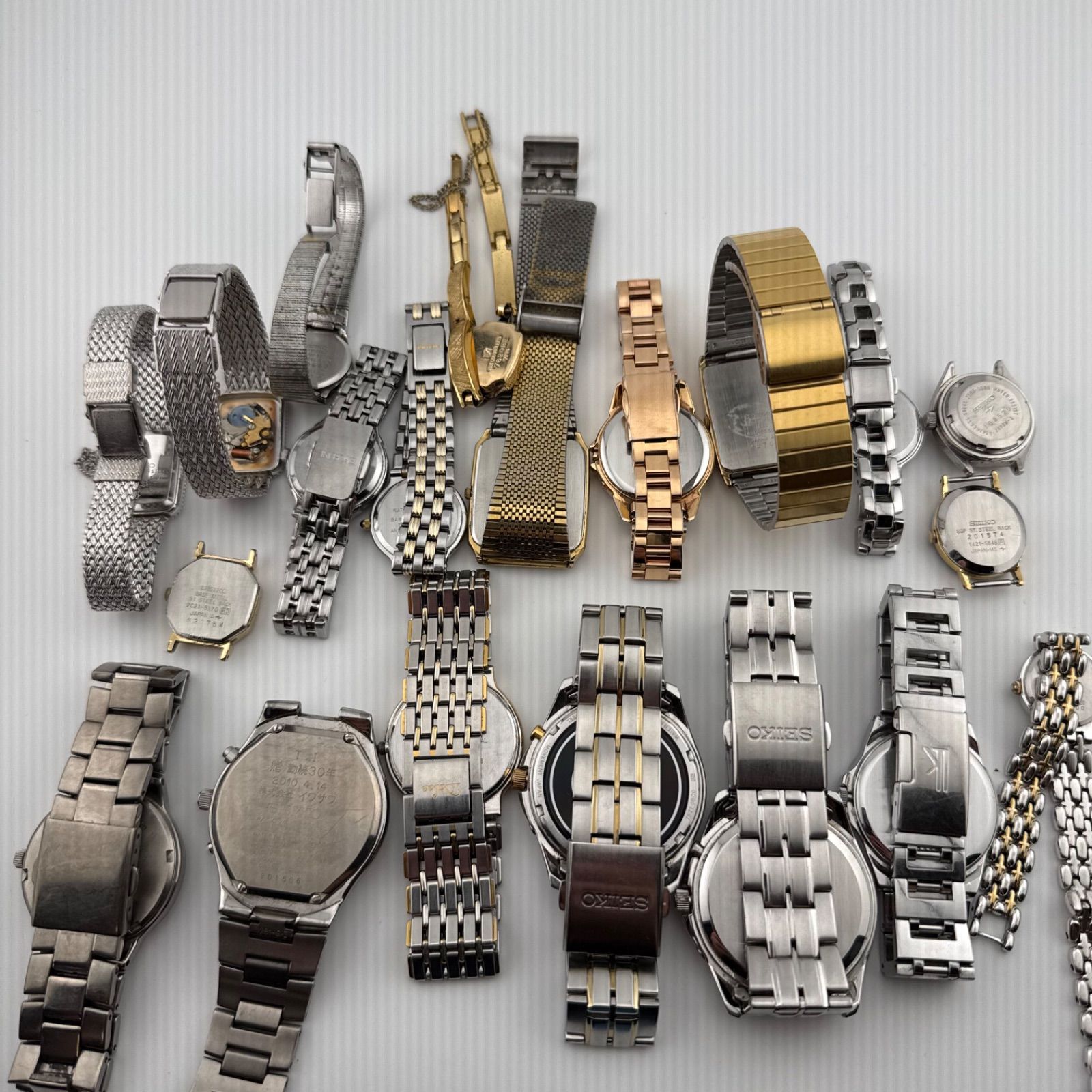 腕時計　ジャンク品　まとめ売り　SEIKO CITIZEN QUARTZ など SEIKO セイコー まとめ セット メンズ レディース 腕時計 ジャンク